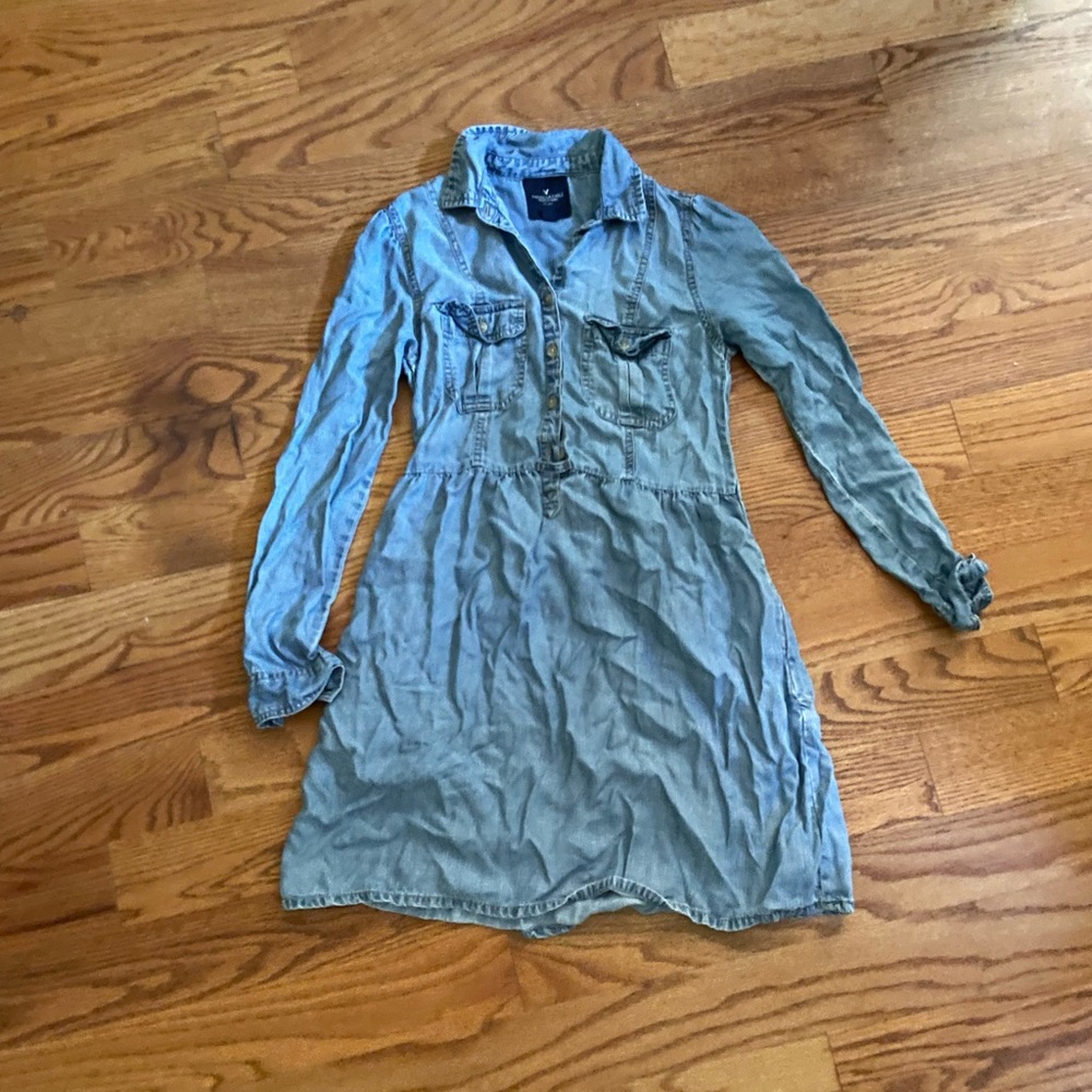 American eagle denim dress